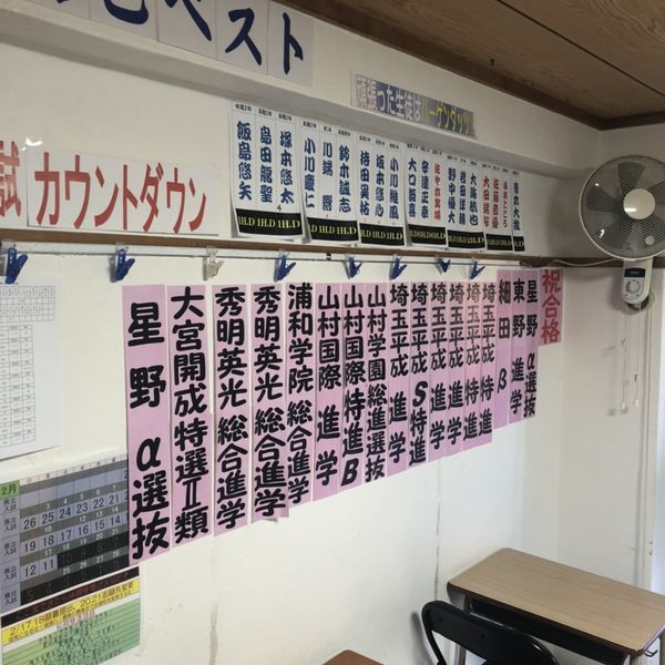 志望校合格のために！地元密着23年！これからも熱い授業を繰り広げます。