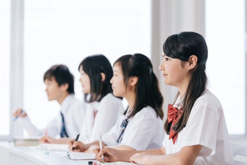 授業を受ける学生たち